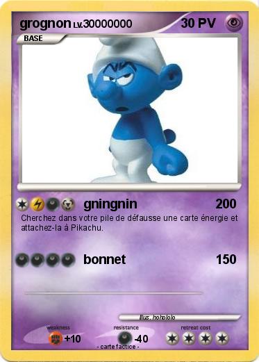 Pokemon grognon