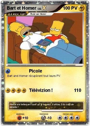Pokemon Bart et Homer