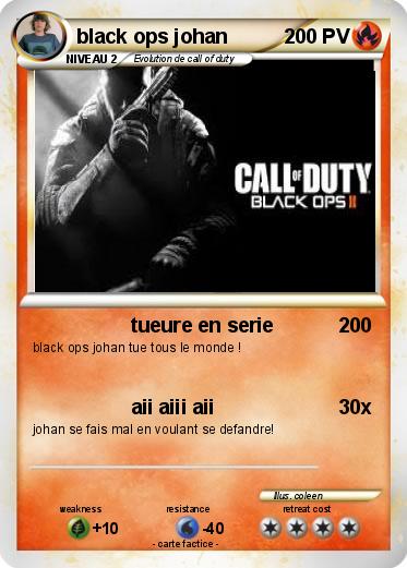Pokemon black ops johan