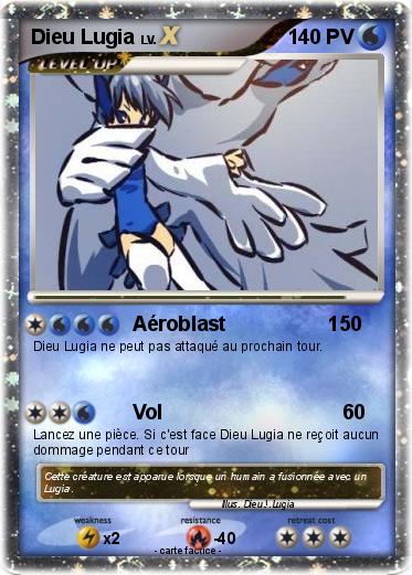 Pokemon Dieu Lugia