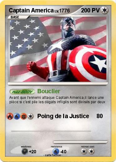 Pokemon Captain America