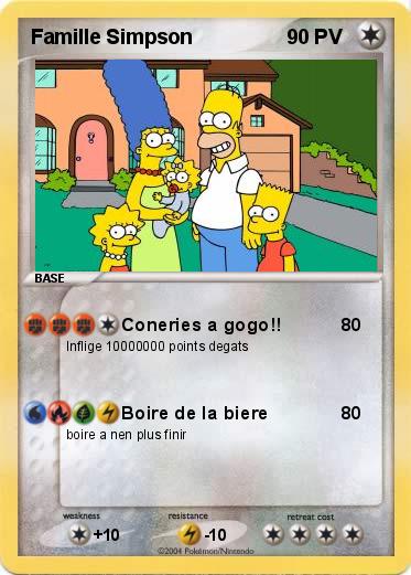 Pokemon Famille Simpson