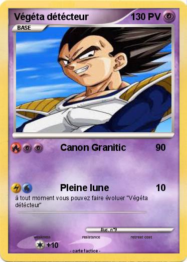 Pokemon Végéta détécteur