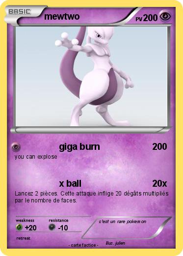 Pokemon mewtwo