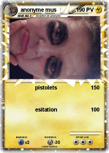 Pokemon anonyme mus