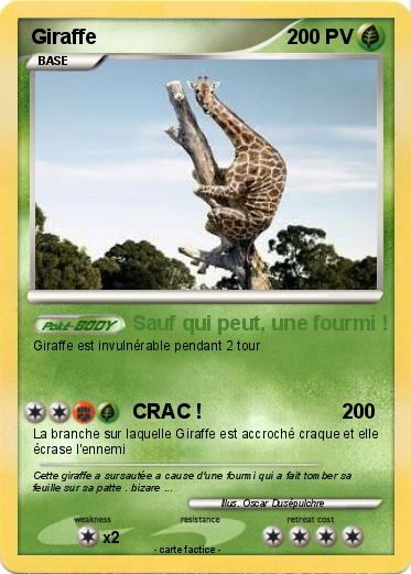 Pokemon Giraffe