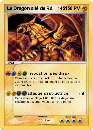 Pokemon Le Dragon ailé de Râ    145