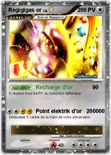 Pokemon Regigigas or