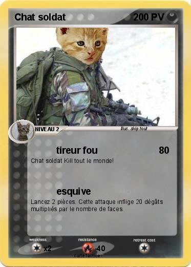 Pokemon Chat soldat