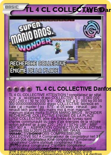 Pokemon TL 4 CL COLLECTIVE Danfoss