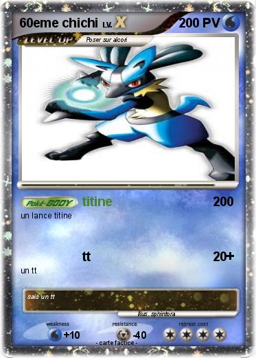 Pokemon 60eme chichi