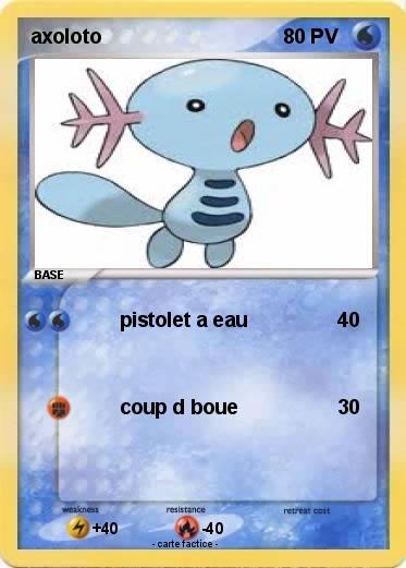 Pokemon axoloto