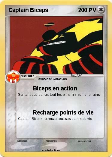 Pokemon Captain Biceps