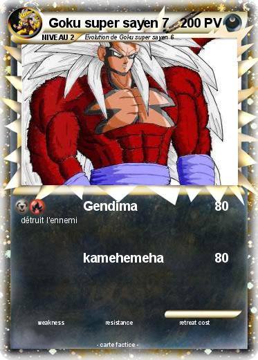 Pokemon Goku super sayen 7