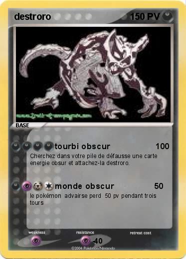Pokemon destroro