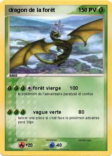 Pokemon dragon de la forêt