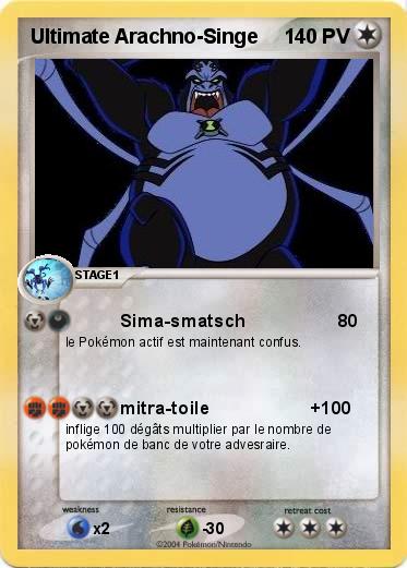 Pokemon Ultimate Arachno-Singe