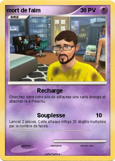 Pokemon mort de faim