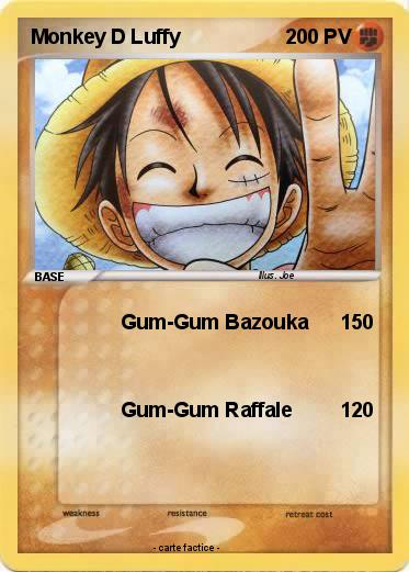 Pokemon Monkey D Luffy