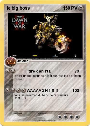 Pokemon le big boss