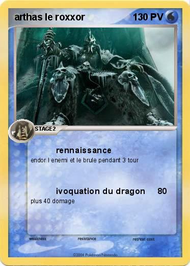 Pokemon arthas le roxxor