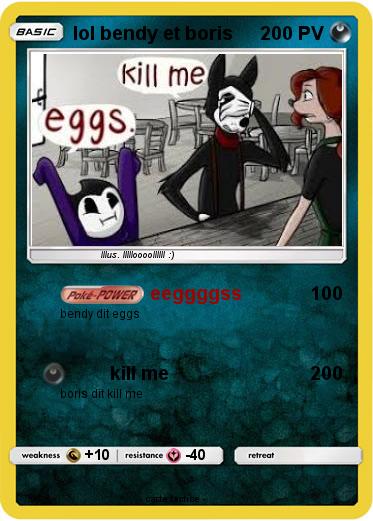 Pokemon lol bendy et boris
