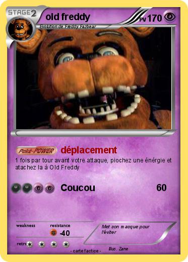 Pokemon old freddy