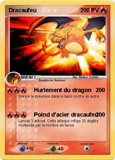 Pokemon Dracaufeu