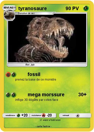 Pokemon tyranosaure