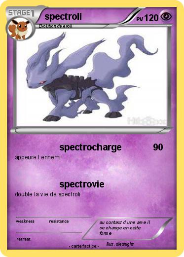 Pokemon spectroli