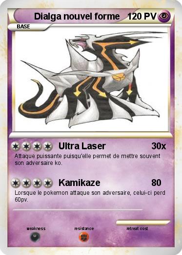 Pokemon Dialga nouvel forme