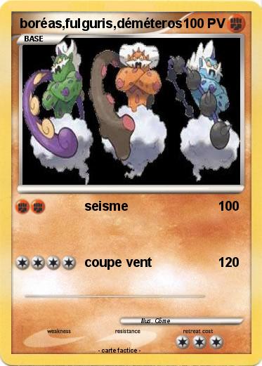 Pokemon boréas,fulguris,déméteros