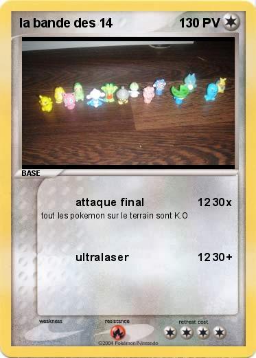 Pokemon la bande des 14