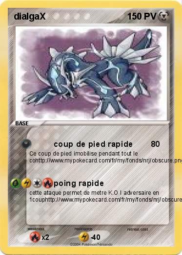 Pokemon dialgaX