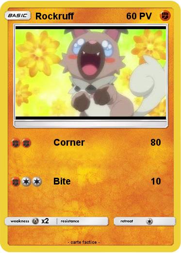 Pokemon Rockruff