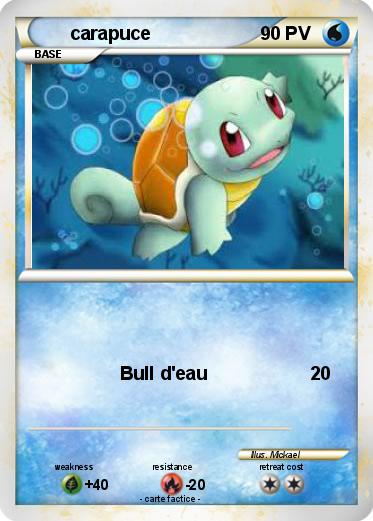 Pokemon carapuce