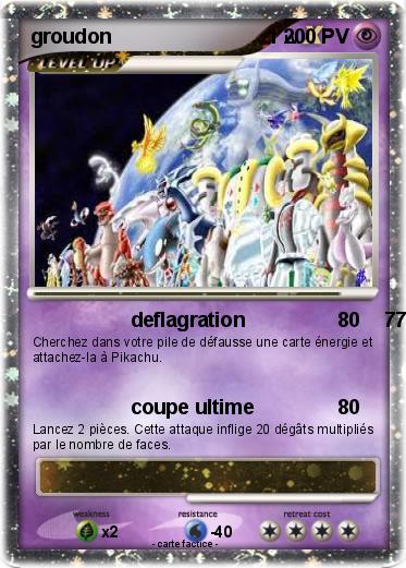 Pokemon groudon                            1