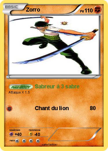 Pokemon Zorro