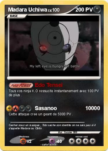 Pokemon Madara Uchiwa