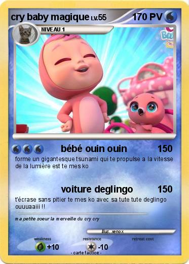 Pokemon cry baby magique
