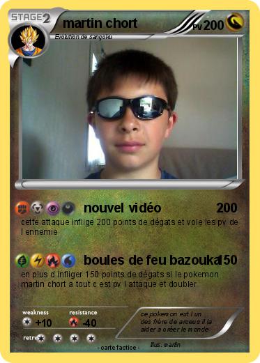 Pokemon martin chort