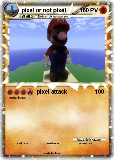 Pokemon pixel or not pixel