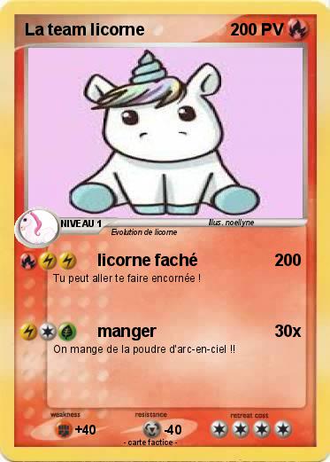 Pokemon La team licorne
