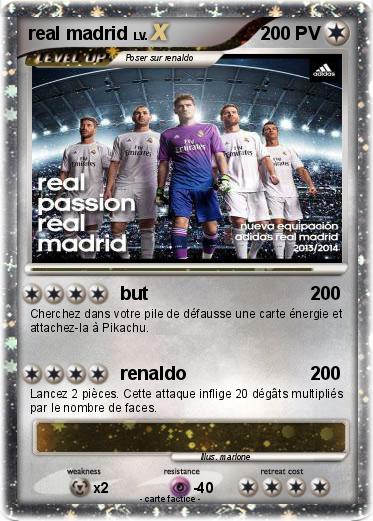 Pokemon real madrid