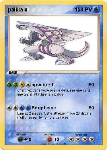 Pokemon palkia x