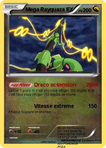 Pokemon Mega Rayquaza EX