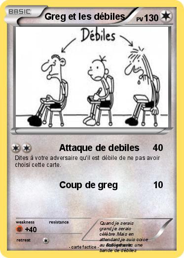 Pokemon Greg et les débiles