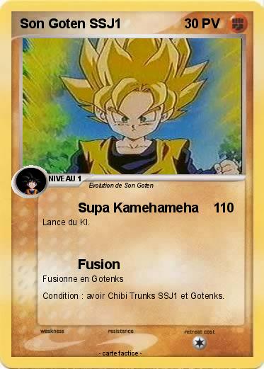 Pokemon Son Goten SSJ1