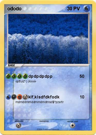 Pokemon ododo