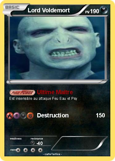 Pokemon Lord Voldemort